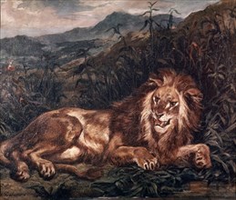 Delacroix, Un lion à la source