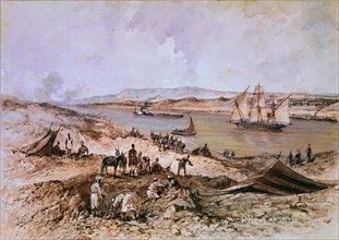 RIOU
CANAL DE SUEZ-VIAJE INAUGURAL EMPERATRIZ EUGENIA DE MONTIJO 11/1869
COMPIEGNE,