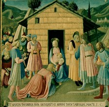 FRA ANGELICO 1400/1455
ADORACION DE LOS MAGOS
FLORENCIA, MUSEO SAN MARCOS
ITALIA

This image