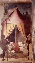 Piero della Francesca 1420/92
*VISION NOCTURNA DE CONSTANTINO
AREZZO, IGLESIA DE SAN