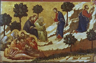 DUCCIO DI BUONINSEGN1255/1319
*ORACION EN EL HUERTO
SIENA, CATEDRAL
ITALIA

This image is not