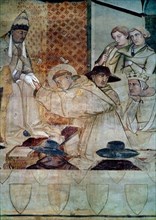 LORENZETTI PIETRO 1280/1348
*SAN LUDOVICO DE ANGIO ANTE BONIFACIO VIII
SIENA, IGLESIA DE SAN