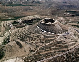 Le Palais-forteresse du site de Hérodion, en Israël