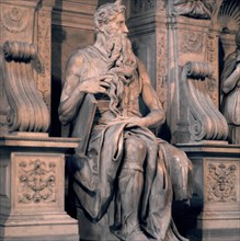 MIGUEL ANGEL 1475-1564
MOISES - 1515
ROMA, IGLESIA DE SAN PEDRO VINCOLA
ITALIA