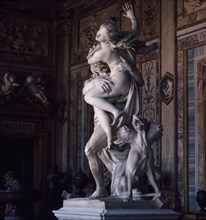 BERNINI GIAN LORENZO 1598/1680
EL RAPTO DE PROSERPINA - S XVII
ROMA, GALERIA BORGHESE
ITALIA