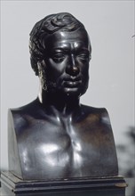 PIQUER Y DUART JOSE 1806/1871
BUSTO EN BRONCE CONDE DE TORENO-D.J.Mª QUEIPO DE LLANO-