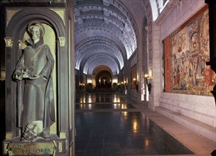 PASILLO CENTRAL DE LA BASILICA
CUELGAMUROS, VALLE DE LOS CAIDOS
MADRID