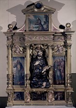 JUNI JUAN DE 1507/77
RETABLO DE SAN FRANCISCO
VALLADOLID, CONVENTO DE SANTA