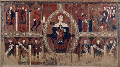 FRONTAL ROMANICO-PROCEDE DE ESPINELVES-S XII
VICH, MUSEO EPISCOPAL
BARCELONA