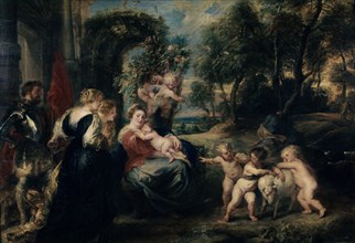 Rubens, Repos pendant la fuite en Egypte