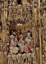 COPIN DE HOLANDA
RETABLO MAYOR - ESCENA DE PENTECOSTES - 1498
TOLEDO, CATEDRAL
TOLEDO

This