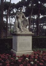 JARDINES-MONUMENTO A LORD BYRON
ROMA, VILLA BORGESE
ITALIA