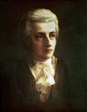 Leberecht Vogel, Portrait de Mozart