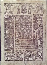 BERNAL DIEGO
NUEVO VERGEL DE OLOROSAS FLORES 1546 - OBRA IMPRESA POR JUAN PABLOS
MADRID,