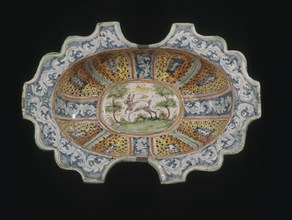 PLATO DE CERAMICA DE TALAVERA DE LA REINA POLICROMADO
MADRID, MUSEO DE ARTES