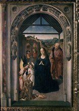 BOUTS DIRK 1415/75
ADORACION DE LOS ANGELES-S XV
MADRID, MUSEO DEL PRADO-PINTURA
MADRID