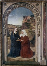 BOUTS DIRK 1415/75
LA VISITACION-DET STA ISABEL-S XV
MADRID, MUSEO DEL PRADO-PINTURA
MADRID