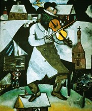 Chagall, Le violoniste vert