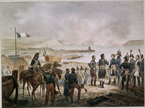 Préparatifs de guerre de l'armée de Napoléon contre l'Angleterre