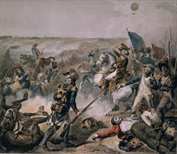 MAUXAISSE
NAPOLEON EN LA BATALLA DE FLEURUS EL 26 DE JUNIO DE 1794 - GRABADO
PARIS, COLECCION