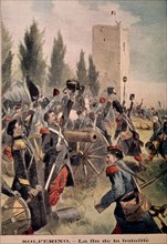 End of the Battle of Solferino