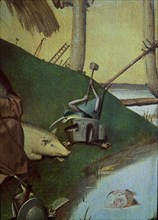 Bosch, Les Tentations de Saint Antoine (détail)