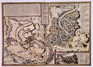 MAPA DE JERUSALEM 1575
MADRID, COLECCION PARTICULAR
MADRID