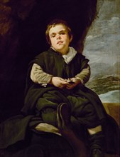 Velázquez, The Dwarf Francisco Lezcano