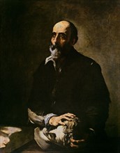 Ribera, L'Aveugle de Gambazo, ou le Sculpteur aveugle (Le toucher)