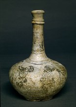 Flask shaped vase