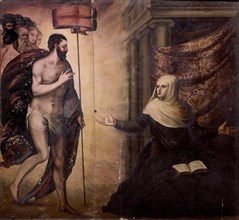 BERRUGUETE ALONSO 1488/1561
CRISTO RESUCITADO VISITA A SU MADRE
PALENCIA, MUSEO