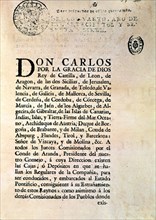 CARLOS III INSTRUYE PARA EXPULSAR JESUITAS 1767
MADRID, BIBLIOTECA NACIONAL
MADRID

This image