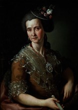 Gonzalez Vélasquez, Portrait de Manuela Tolosa y Aviñón