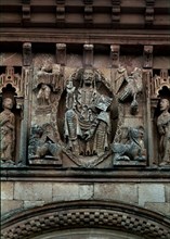 EXTERIOR-DET FRISO DEL APOSTOLADO-PANTOCRATOR
MOARVES, IGLESIA DE SAN PEDRO
PALENCIA

This