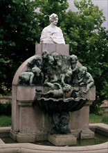 BENLLIURE MARIANO 1862/1947
MONUMENTO A LA MARQUESA DE PELAYO
SANTANDER,