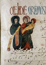 Abad I Kila, Antifonario mozarabe - Nativité