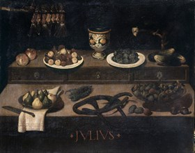 Velázquez, Still life relative to the month of July
