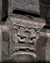 CAPILLA DEL SALVADOR-  CAPITEL ROMANICO- HACIA 1090
SANTIAGO DE COMPOSTELA, CATEDRAL
CORUÑA