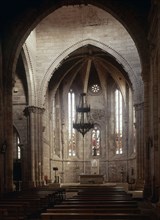 INTERIOR HACIA LA CABECERA
BETANZOS, IGLESIA DE SAN FRANCISCO
CORUÑA