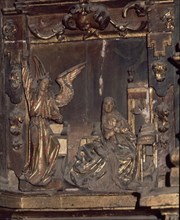 DET DEL RETABLO
BETANZOS, IGLESIA DE SANTA M AZOGUE
CORUÑA