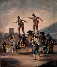 Goya, Les échasses
