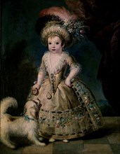 Goya, Fillette vêtue d'or