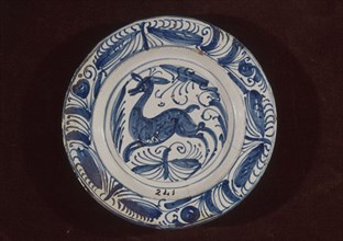 PLATO DE CERAMICA DE TALAVERA S XVI
MADRID, MUSEO DE ARTES DECORATIVAS
MADRID

This image is