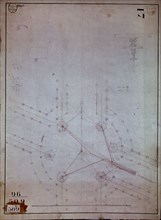 RODRIGUEZ VENTURA 1717/1785
PLANO DE LA FUENTE DE ATOCHA
MADRID, ARCHIVO HISTORICO