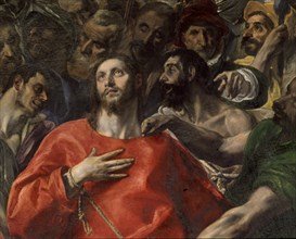 Le Greco, Le Christ dépouillé de sa tunique (détail)