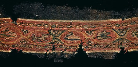 TEJIDO DE LINO EGIPCIO SIGLO X
GRANADA, MUSEO HISPANO-MUSULMAN
GRANADA