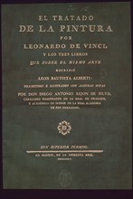 REJON SILVA
TRATADO SOBRE PINTURA DE LEONARDO 1784
MADRID, BIBLIOTECA NACIONAL
MADRID