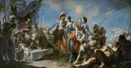 Tiepolo, La reine Zénobie devant l'empereur Aurélien