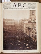 ALFONSO
PERIODICO ABC MADRID-PROCLAMACION REPUBLICA II EL 15/4/1931 EN LA PUERTA DEL SOL
MADRID,