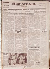 PERIODICO NORTE DE CASTILLA 1936
MADRID, HEMEROTECA MUNICIPAL
MADRID